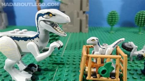 Lego Jurassic World Dominion Blue And Beta Velociraptor Capture 76946 Youtube
