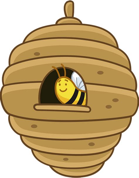 Beehive Clipart Clip Art Bee Hive Png Bee Hive Png Free Transparent