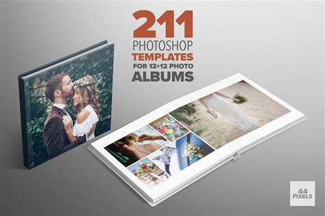 Download Photoshop templates for 12x12 albums ~ Stationery ...