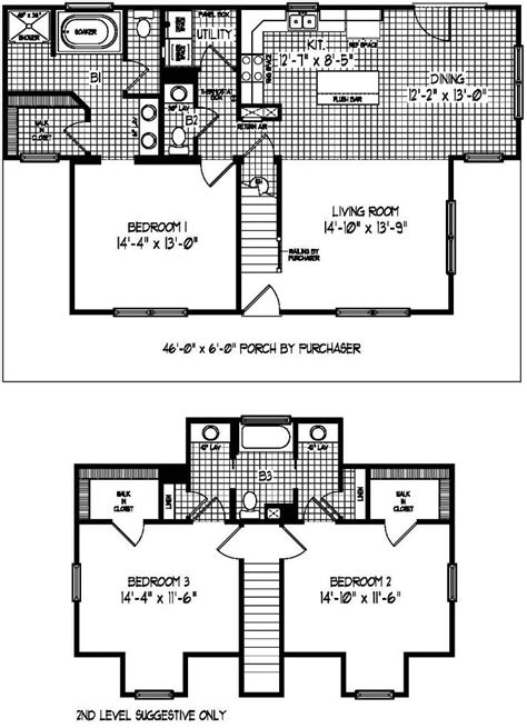 Brookside Cape Cape Cods Modular Home Floor Plan The Home Store