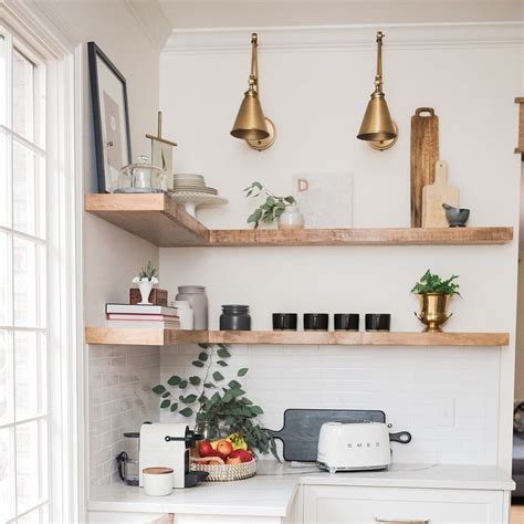 20 Floating Shelves Kitchen Ideas