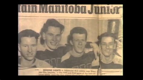 1945 1946 Winnipeg Monarchs Hockey Team Youtube
