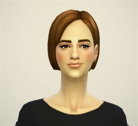 Rusty Nail Bangs Side Swept Hairstyle Edit V2 • Sims 4 Downloads