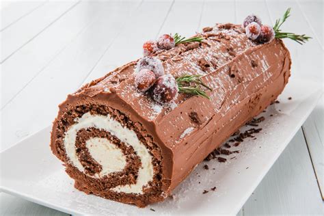 This Bûche De Noël Looks Intimidating But Its One Of The Easiest