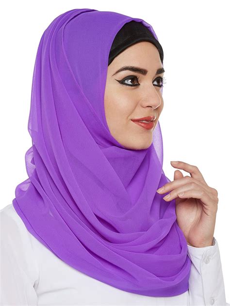 Hijab Libas Hijab And Scarf Size 70 Cm X 180 Cm Scarf Shawl Soft