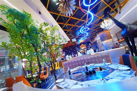 Try volcanic stone cooking at Firestone Grill in Lulu Mall; eat healthy