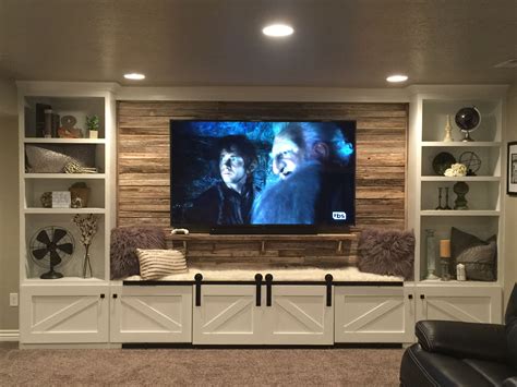 Handcrafted Reclaimed Wood Entertainment Center
