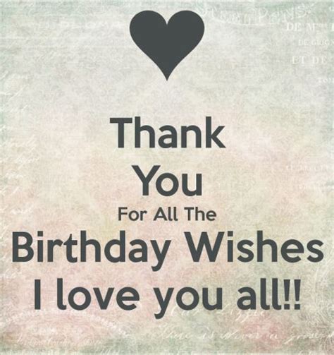 78 Best Thank You Birthday Wishes Images On Pinterest