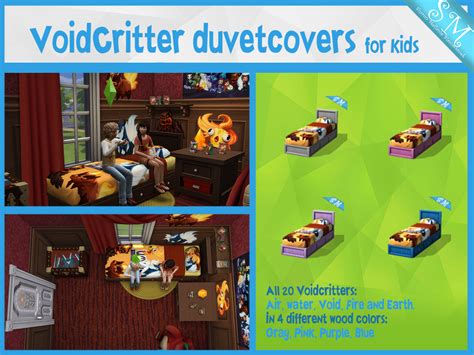 All you need are a few friends, a discord server, or a local wifi network. mellodey's Voidcritters Bed Covers fire v2