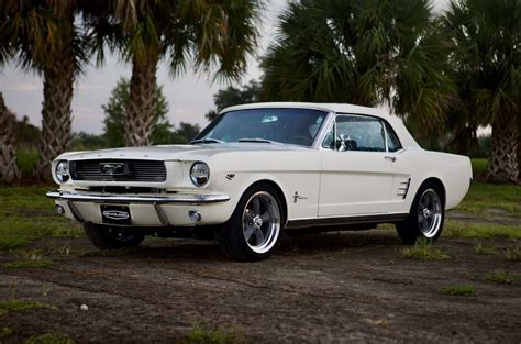 Revology 1966 Mustang Convertible In Wimbledon White Mustang