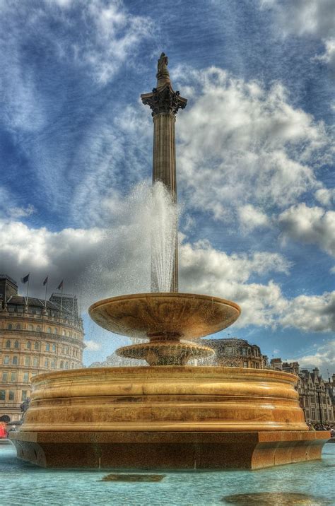 Trafalgar Fountain Visiting England Trafalgar Square London London