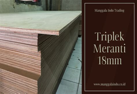Pembayaran mudah, pengiriman cepat & bisa cicil 0%. PT. Manggala Indo Trading - Jual Triplek, Papan Mdf dan Huben