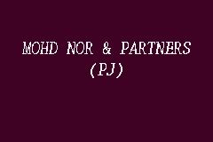 Mohd najid & partners, pekan. MOHD NOR & PARTNERS (PJ), Property Valuation in Petaling Jaya