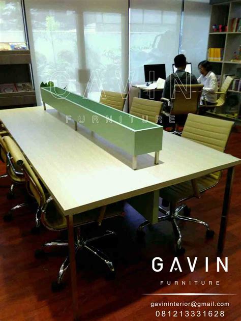 Gambar Meja Kerja Minimalis Custom Gavin Interior