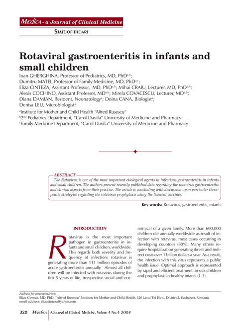 (for gastroenteritis in adults, see gastroenteritis.) gastroenteritis, sometimes incorrectly called stomach flu, is the most common digestive disorder among children. (PDF) Rotaviral gastroenteritis in infants and small children