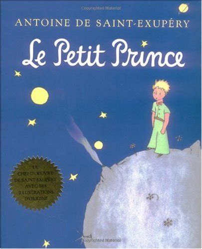Le Petit Prince French Edition Harvard Book Store