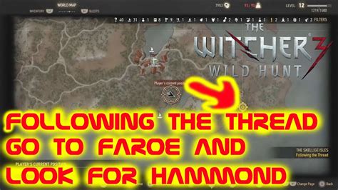 This quest will fail if not completed before starting the isle of mists. The Witcher 3 Found Hammond - YouTube
