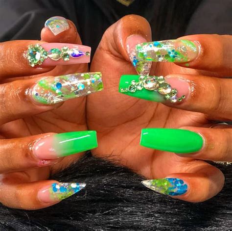 50 Glam Nail Designs For Prom 2020 The Glossychic