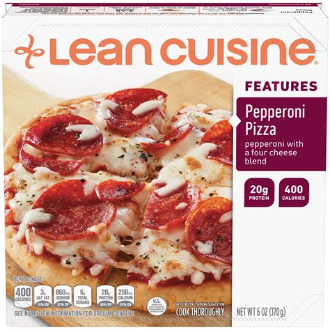 Lean Cuisine Features Pepperoni Pizza 6 Oz Box