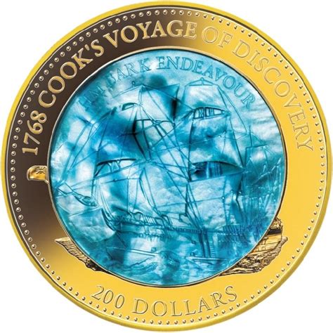 200 Dollars Elizabeth Ii 1768 Cooks Voyage Of Discovery Îles