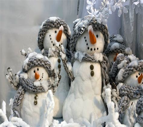 Christmas Snowman Hd Wallpaper Peakpx