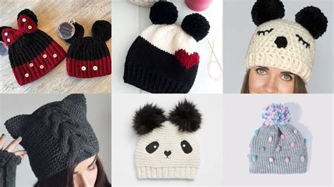 Girls Cute Winter Caps Design 2020 Winter Cap Design For Ladies