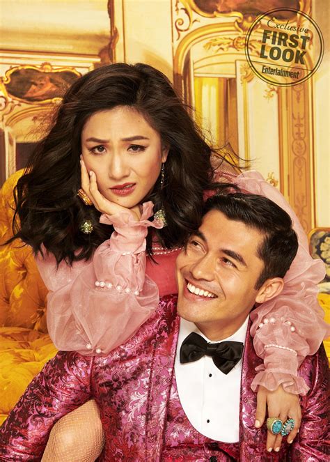 Crazy Rich Asians First Look Constance Wu And Henry Golding Get The