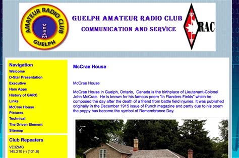 Guelph Amateur Radio Club Resource Detail The