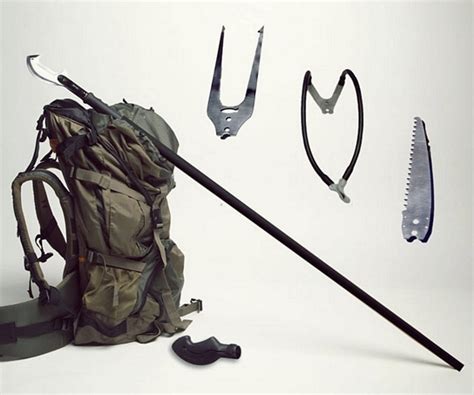 Zubin Axe Hiking Pole Can Turn Into A Spear A Slingshot A Saw And More
