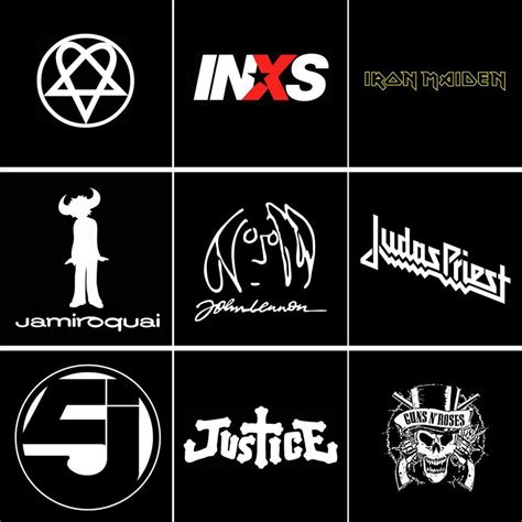 Los 100 Mejores Logotipos De Grupos De Rock De La Historia