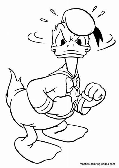 Donald Duck Coloring Pages Loaded Version Want