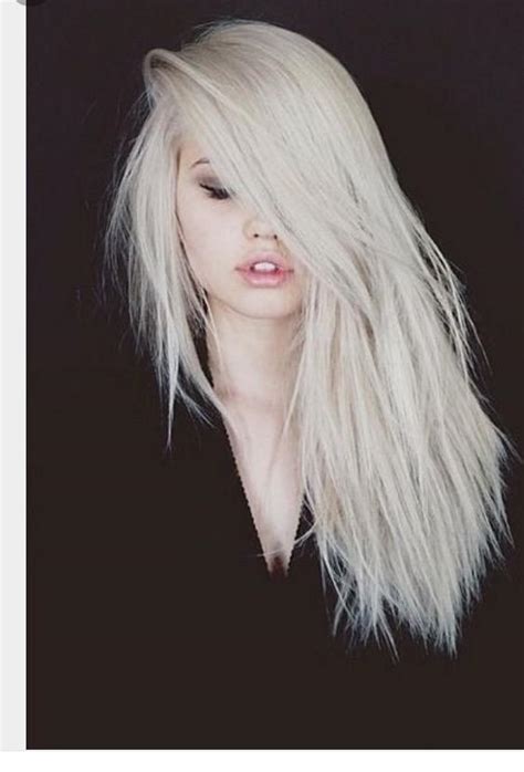 How To Dye White Hair Black 18 Best White Ombré Hairstyle Ideas For