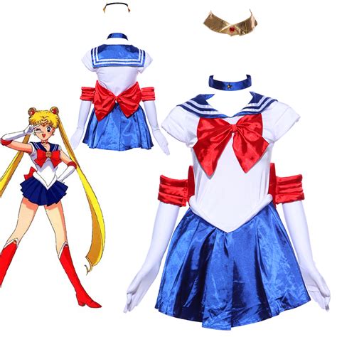 Sailor Moon Costume Womens Sailor Venus Costumes Fancy Dress Up Uranus