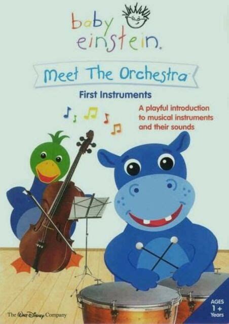 Baby Einstein Meet The Orchestra 4355 372006 Dvd Animation
