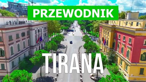 Tirana Albania Atrakcje Krajobrazy Przyroda Dron K Wideo