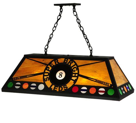 Liven up your pool table and shoot your best game of billiards under a bright new pool table light. 39" Custom Bright LED Pool Table Light | BilliardLux