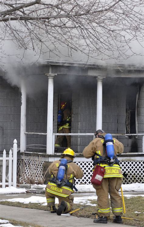 Firefighters Clear Scene Of Bay City House Fire