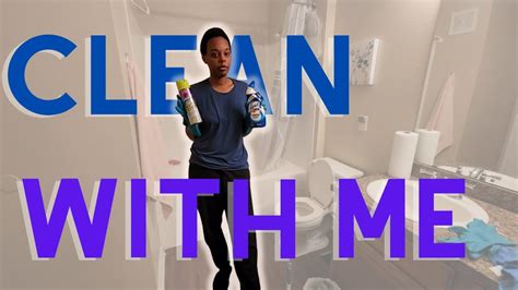 Extreme Cleaning Clean With Me Bathroom Edition Shaunessey Youtube