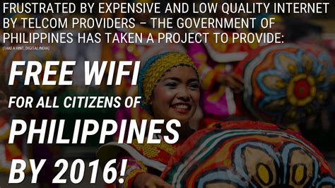 Philippines Free Wifi Full Country With Free Wifi Countrywide