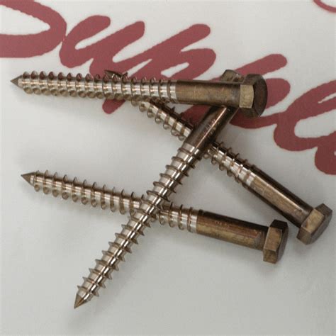 Silicon Bronze Coach Screw 516 Coach Screws Classic Boat Supplies