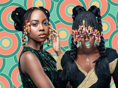 Give yourself a unique braided look by taking inspiration from our box braids with beads. Black Beauty & Hair Magazine