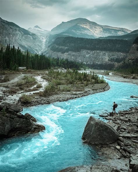 Mount Robson Berg Lake Trail Outdoor Lake Travel