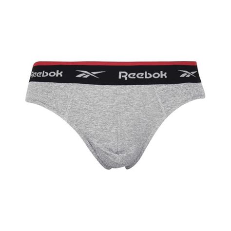 Reebok 3 Pack Wiggins Briefs Mens Briefs