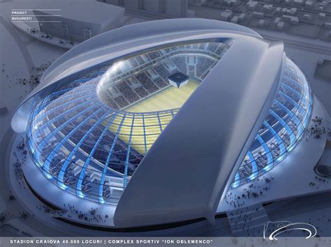 Craiova Football Stadium Proposal Proiect Bucuresti Stadium Design