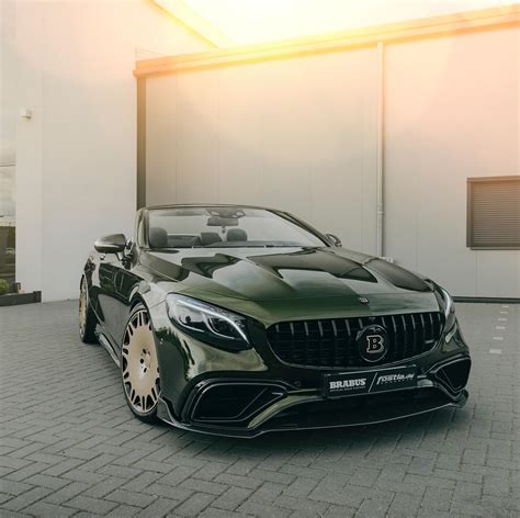 Mercedes Amg S Cabriolet Gets A Makeover From Brabus And Fostla