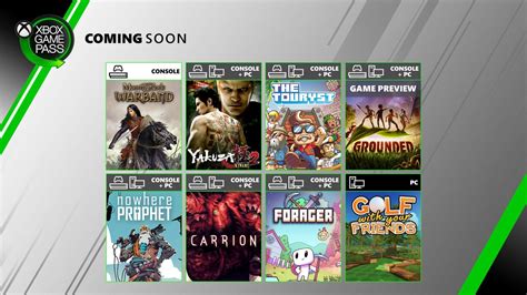 Xbox Game Pass Adds Grounded Forager Carrion And More Later This