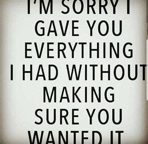 sometimes you have to give yourself and apology and make sure you accept that some people can t