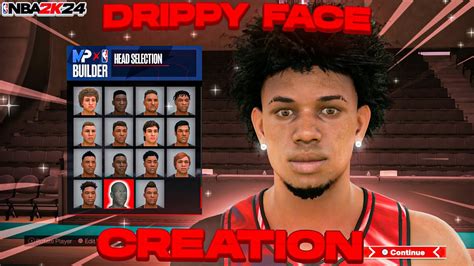 Nba 2k24 Best Drippy Face Creation Tutorial Look Like A Comp Tryhard