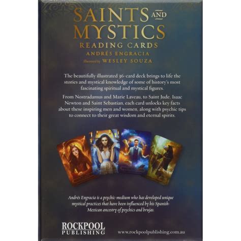 Saints And Mystics Reading Cards Divination Deck