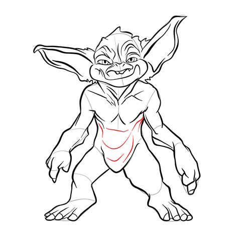 How To Draw A Goblin Sketchok Easy Drawing Guides